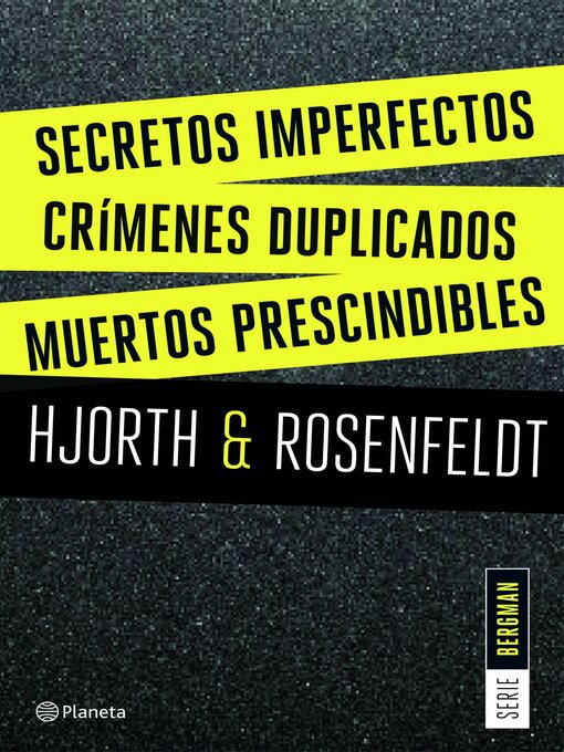 Title details for Secretos imperfectos + Crímenes duplicados + Muertos prescindibles (Pack) by Michael Hjorth - Available
